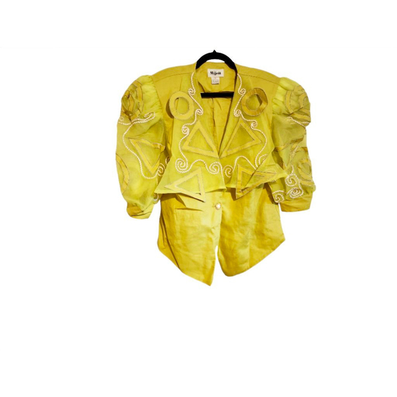 Mijoli Jackets & Blazers - Vintage Mijoli Sheer Mesh Blazer Jacket